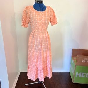 Womens vintage maxi dress